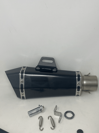 carbon fiber motorcycle exhaust