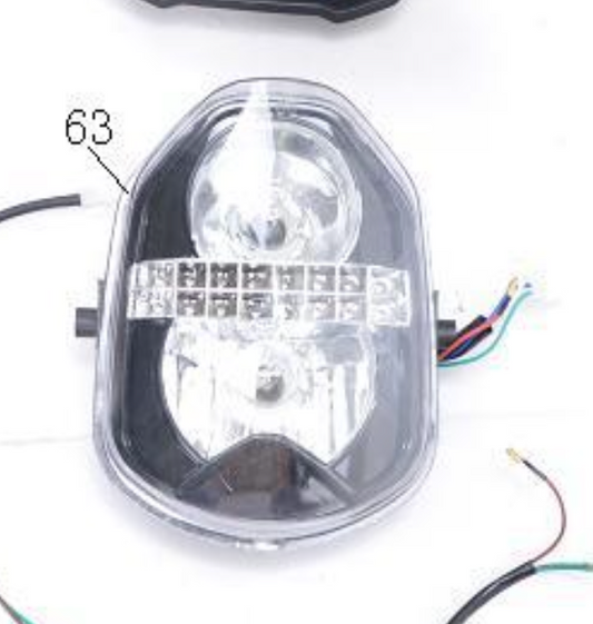 Headlight for BD578Z for sale. Buy E-Vader headlight